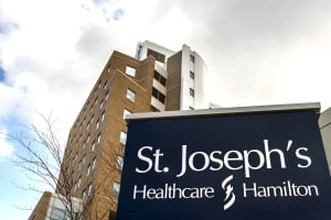 St. Joe's flood exterior