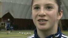 Carmen Marin, 12, soccer player