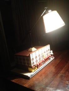 Gold Range Lego lamp