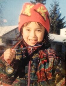 Emily Nishikawa at age 6