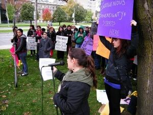 pro choice rally