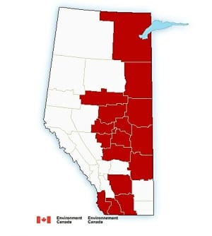 Wind warnings