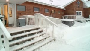 Inuvik wet shelter