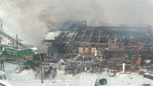 Burns Lake mill explosion 20120121