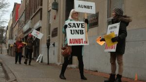 University of New Brunswick faculty have been on strike since Jan. 13