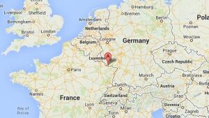 Saarbrucken Germany map