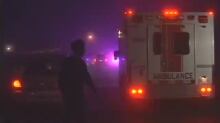 Police shooting - North Surrey - Jan. 17 - ambulance