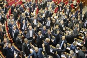 Ukraine Parliament votes