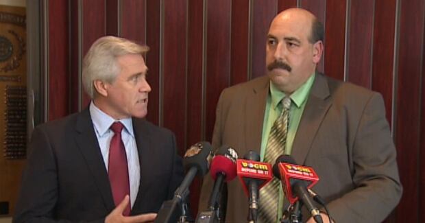 Dwight Ball and Paul Lane