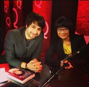 Olivia Chow and Jian Ghomeshi