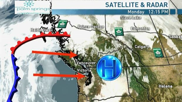 Metro Vancouver fog will be washed out by showers