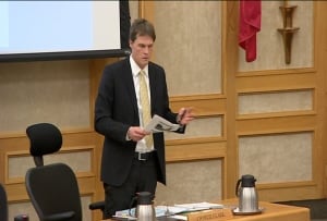 Charlie Clark at Saskatoon city council