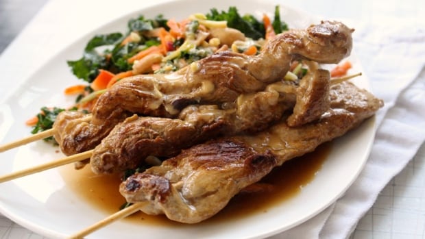 Pork satay