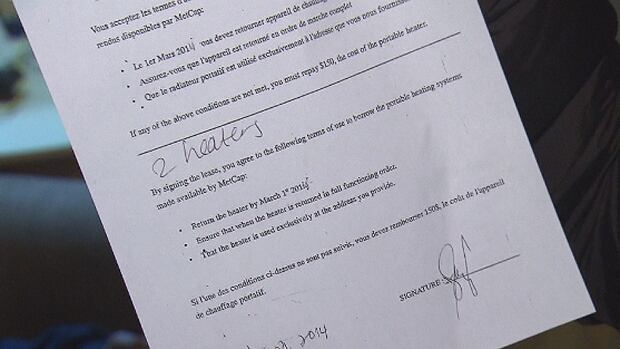 Heater letter