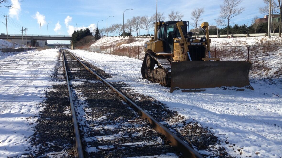 Railway track expansion underway in Saint John New Brunswick CBC News