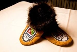 Olympic moosehide moccasins