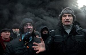 Ukraine protest opposition leader