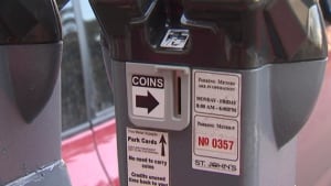 Parking meter in St. John's