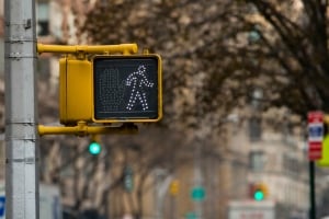 Walk sign