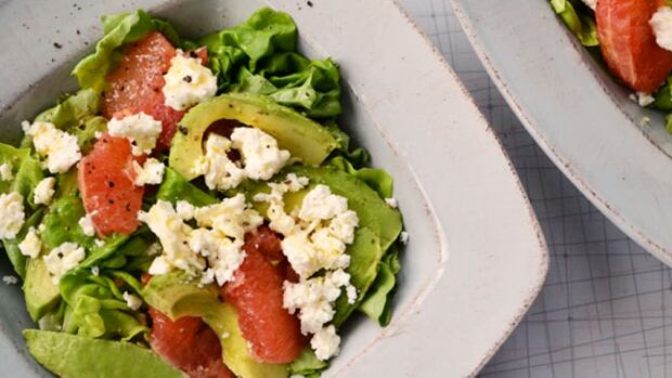 Grapefruit salad