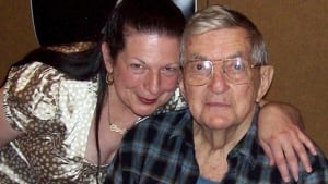 Elena Nacanther and Jonathan Frid