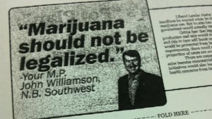 John Williamson marijuana survey