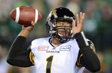 Henry Burris Ti-Cats Grey Cup November 2013