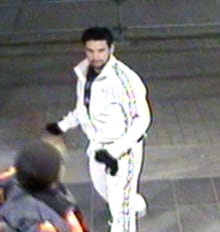 Surrey bus assault suspect - surveillance camera - 1