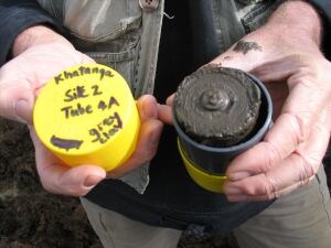 Permafrost core
