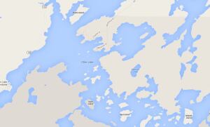 Map of Otter Lake