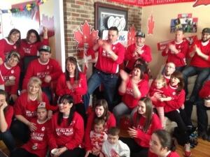 Kaetlyn Osmond's family, friends Mount Pearl