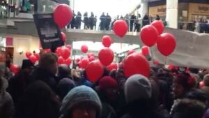 Minimum wage rally