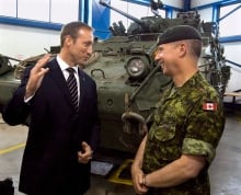 Peter MacKay and Andrew Leslie