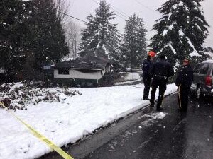 Surrey home explosion - Townline Diversion