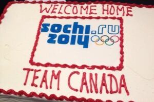 Welcome home cake