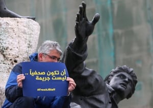 Mideast Lebanon Al Jazeera Jailed Journalists