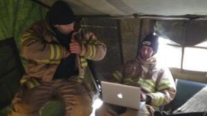 Fire-fighters