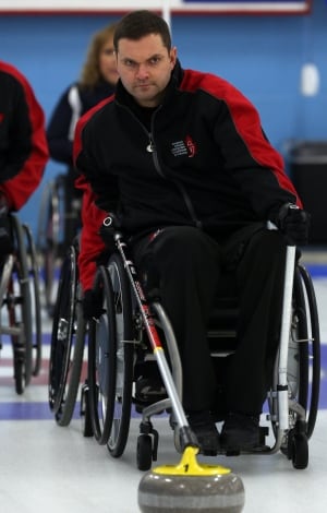 Mark Ideson, wheelchair curling