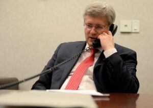 Harper on phone with interim Ukraine prime minister
