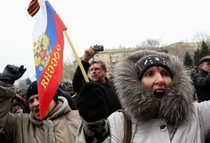 UKRAINE-CRISIS/DONETSK-PROTESTS