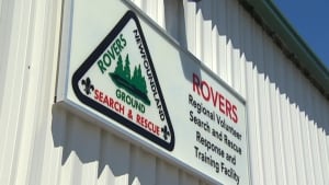 Rovers Search and Rescue sign