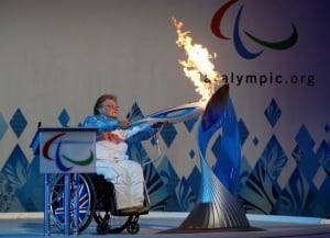 Paralympic-flame