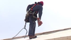 Roofer Andrew Winsor