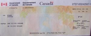 Cheque to dead soldier