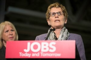 Premier Kathleen Wynne