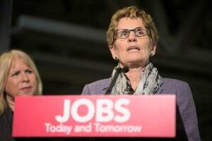 Premier Kathleen Wynne