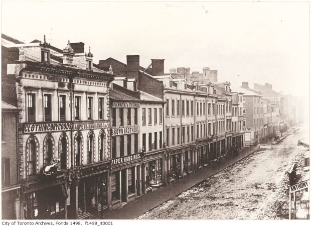 King Street West in 1856