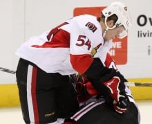 NHL Ottawa Chicago Rookies TOPIX