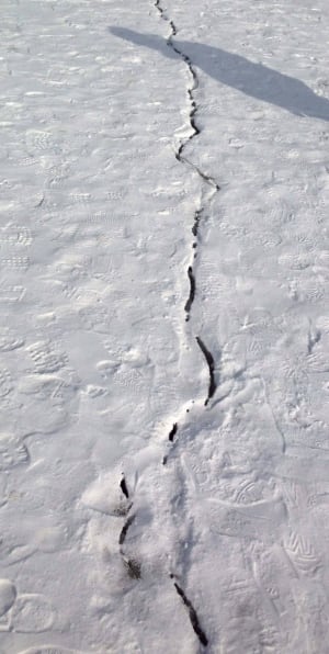 Frost quake