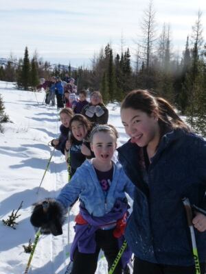 Kuujjuaq skiers